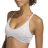 Brassiere de sport Fitness adidas Ess S Lbra Femme gris, taille 2
