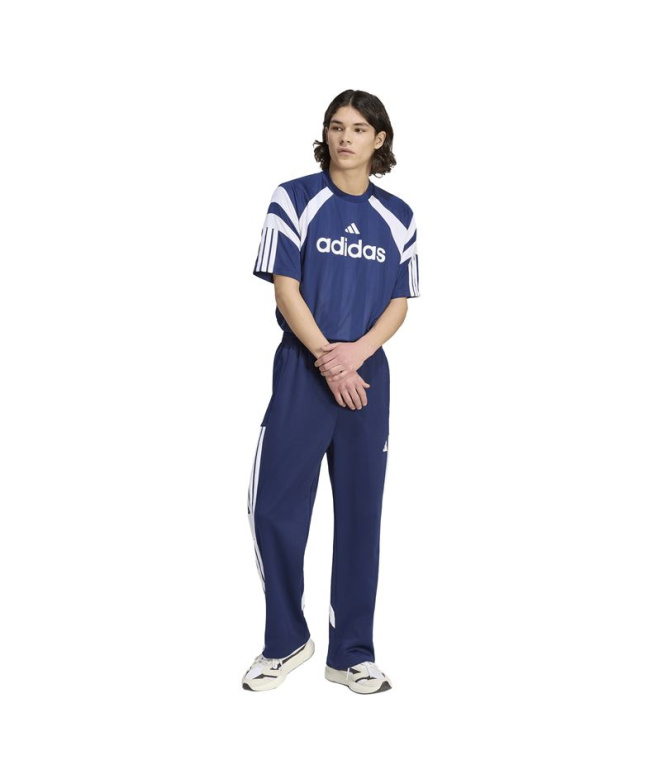 Calça Homem adidas House of Tiro azul-escuro