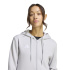 Sudadera de Fútbol adidas Entrada26 Fz Hood Mujer Tmlggr/Blanco