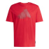 Camiseta Homem adidas Mod Ess, cor bordô.