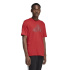 Camiseta Homem adidas Mod Ess, cor bordô.