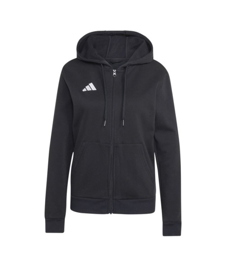 Sweat Football à capuche adidas Entrada26 Fz Femme noir...