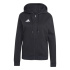Sweat Football à capuche adidas Entrada26 Fz Femme noir et blanc