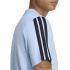 Camiseta Homem adidas 3 Stripes Sj azul/preta