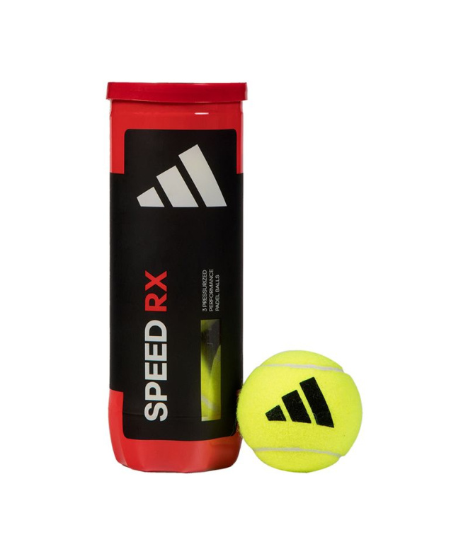 Tiroir balles Pádel adidas Speed Rx jaunes