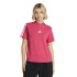 T- T-shirt adidas Essentials 3 en coton Femme rose et blanc