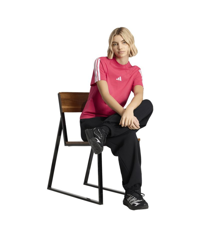 Camiseta Mulher adidas Essentials 3 de algodão...