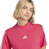 T- T-shirt adidas Essentials 3 en coton Femme rose et blanc