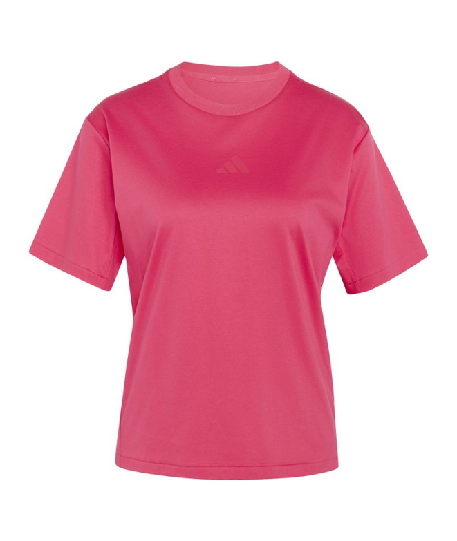 Camiseta rosa Mulher adidas W ZNE