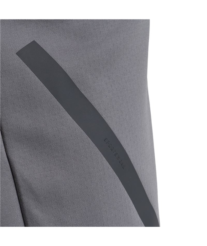 Pantalons adidas ZNE à ourlet ouvert Femme gris