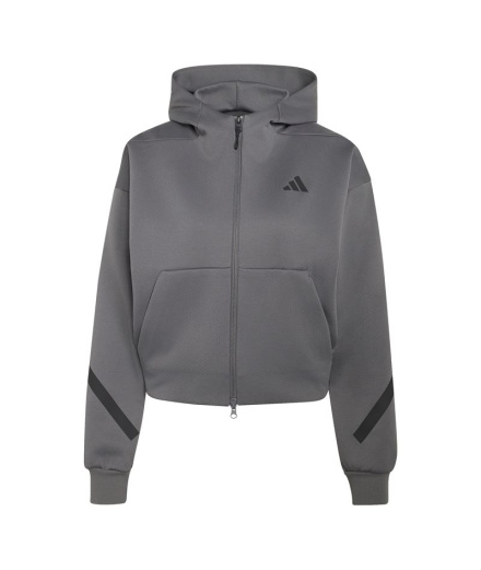 Moletom Mulher adidas W ZNE cinza
