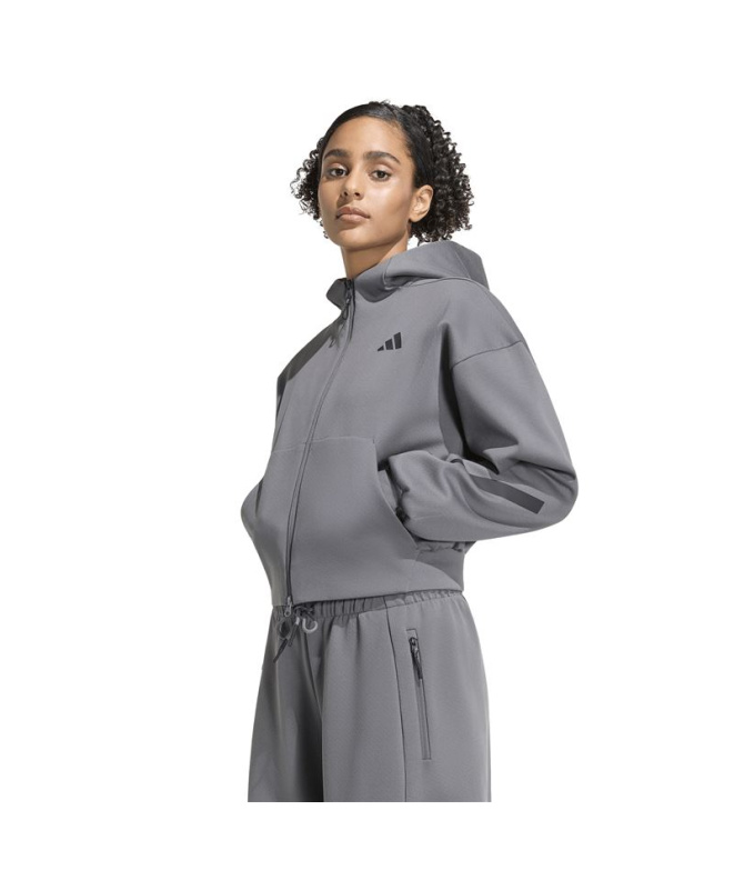 Sweat adidas W ZNE Femme gris