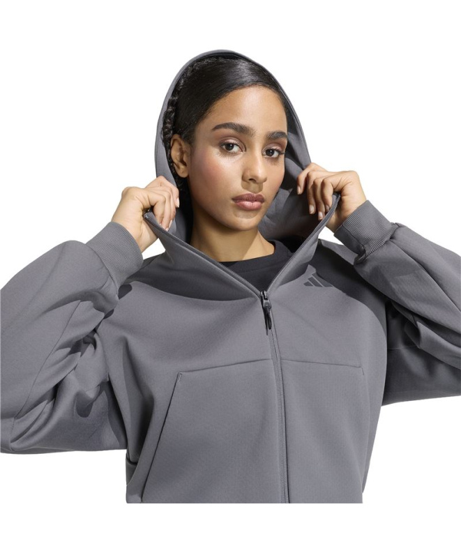 Sweat adidas W ZNE Femme gris