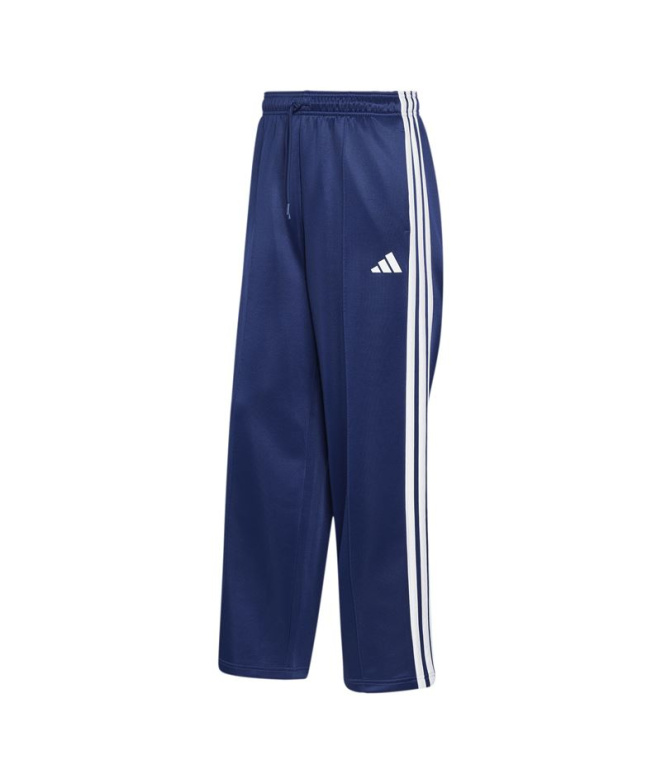 Homem adidas Loose Open Hem Calça Azul Escuro