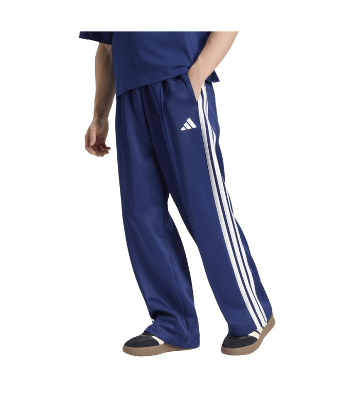 Pantalons adidas ample à ourlet ouvert Homme...