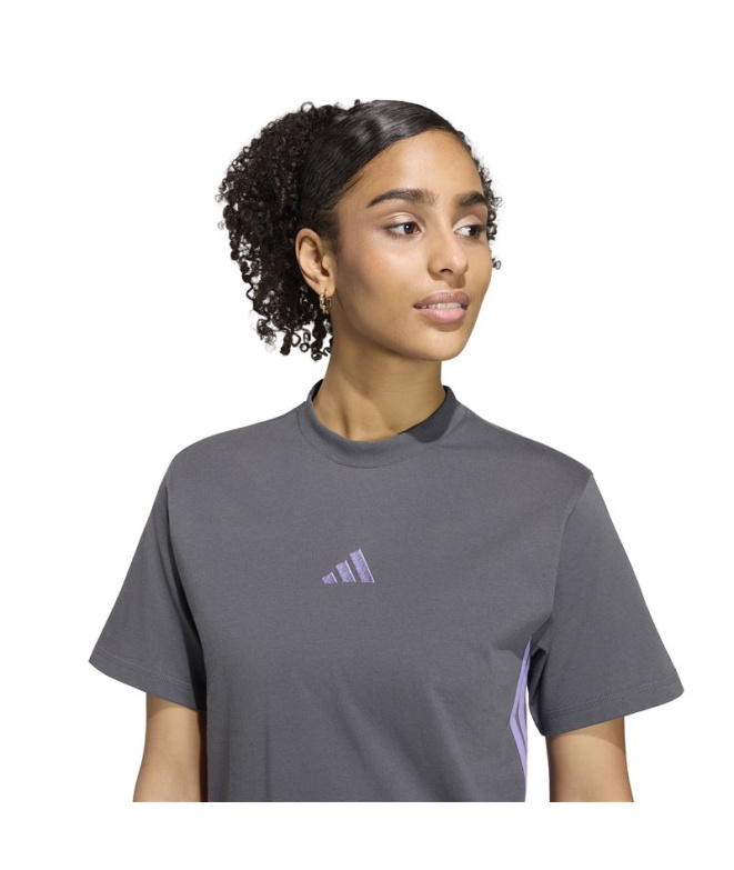 T- T-shirt Femme adidas Essentials à 3 bandes,...