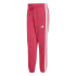 Pantalons à revers adidas Essentials 3 bandes Femme rose/blanc