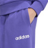 Calça Mulher adidas Essentials Linear com punho na cor roxa