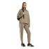 Sudadera adidas W Lin Fl Polo Khaki/Blanco