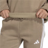 Moletom adidas W Lin Fl Polo Cáqui/Branco