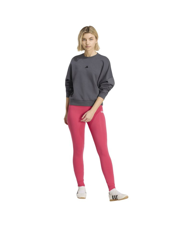 Malhas Mulher rosa adidas Essentials Linear
