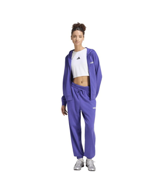 Moletom Mulher adidas Essential Linear roxo