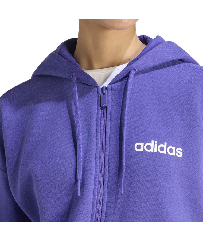 Moletom Mulher adidas Essential Linear roxo