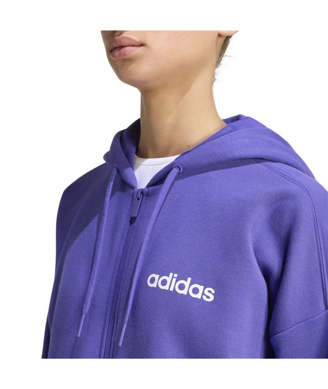 Sudadera adidas Essential Linear Mujer Morado
