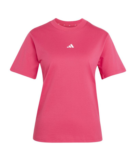 Camiseta Adidas Essentials Small Logo Mujer Rosa