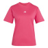 T-shirt rose Adidas Essentials Femme avec petit logo