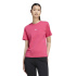 T-shirt rose Adidas Essentials Femme avec petit logo