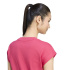T-shirt rose Adidas Essentials Femme avec petit logo