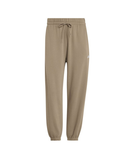 Calça adidas Essentials com punho e logo pequeno Mulher...