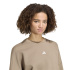 Sweat-shirt adidas Essentials Small Logo Feel Cozy Femme Sweat /blanc