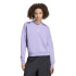 Sudadera adidas Essentials Small Logo Feel Cozy Mujer Morado/Blanco