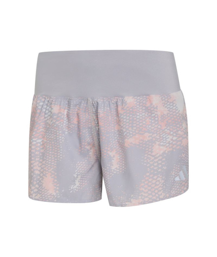 Pantalons Running adidas Femme imprimé animal, gris
