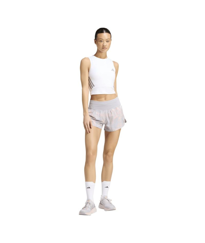 Calça Running Mulher adidas com estampa animal...