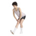 Top Running Mulher adidas Animal Print Iconic cinza