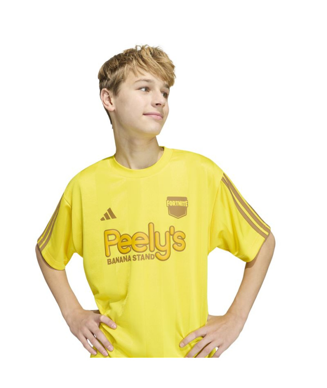 T-shirt jaune adidas x Fortnite Peely Enfant