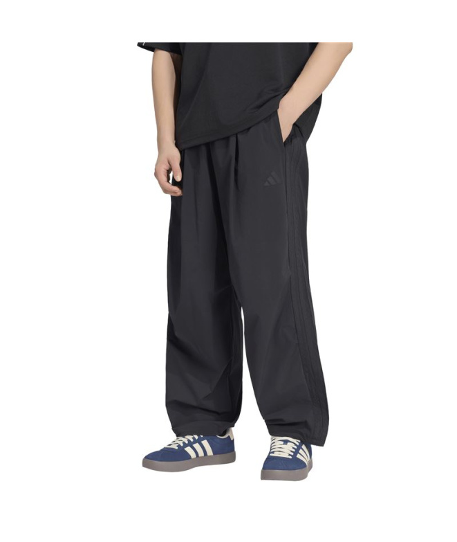 Pantalons noir adidas City Tech 3 à 3 bandes Homme