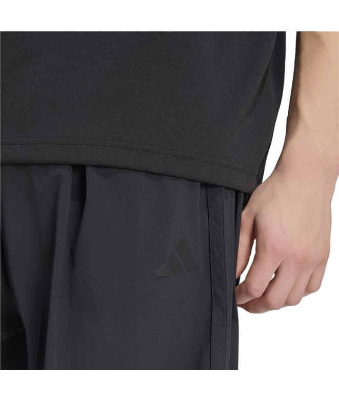 Pantalons noir adidas City Tech 3 à 3 bandes Homme