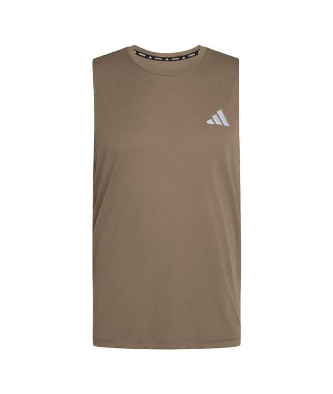 Top Running Homem adidas Essentials, marrom