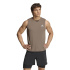 Top Running Homem adidas Essentials, marrom