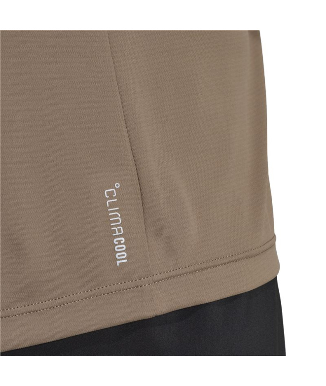 Top Running Homem adidas Essentials, marrom
