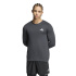 Camisa Running Homem adidas Essentials, cor carvão.