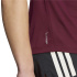 Chemise Running Femme adidas adi365, bordeaux