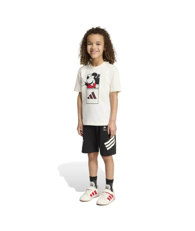 Set adidas Lk Dy Mm T Blanc