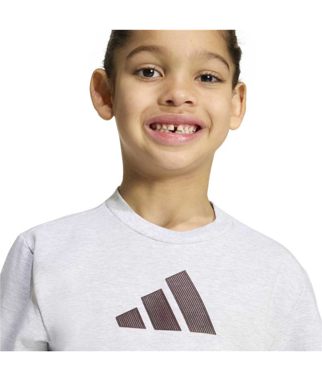 T-shirt adidas Lk Dy Mm T Brgrcl/Casbla