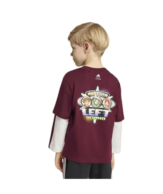 Camiseta adidas Lk Dy Maroon