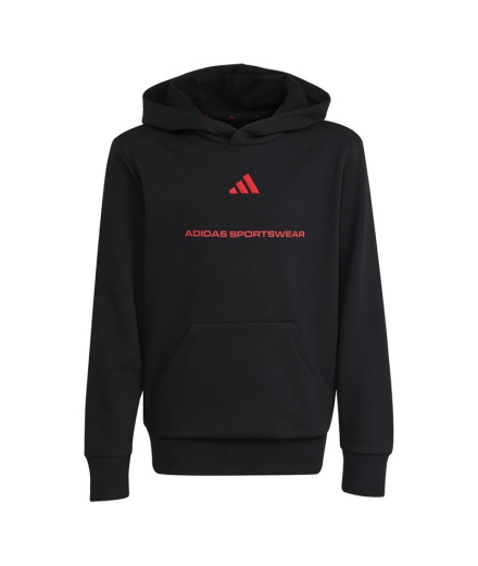 Sudadera adidas Fl Hd Niño Negro